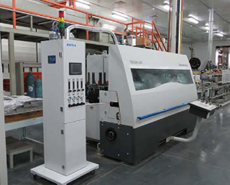  Nuestro sistema de revestimiento en polvo se ensambla en la planta de fabricación de Arabia Saudita.