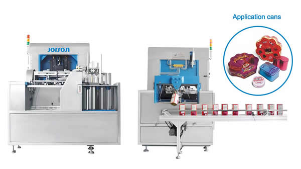 Máquina remachadora de latas