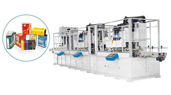 Línea de producción de latas cuadradas